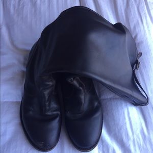 J. Crew dark brown riding boots